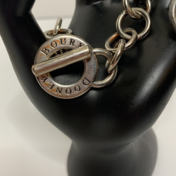 Dooney & Bourke | Silver Chainlink Bracelet & Vintage Duck Embellish Attachment - Picture 3 of 13